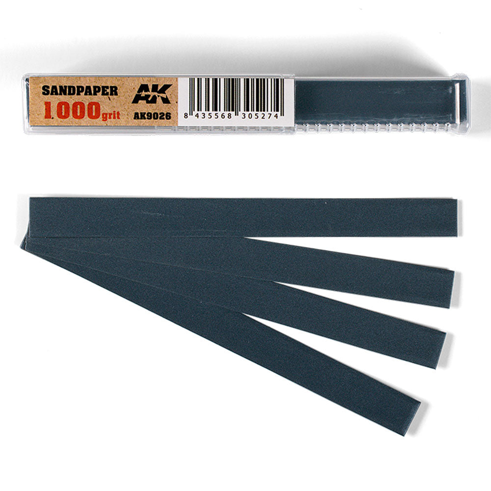 AK Interactive Wet Sandpaper 50pcs