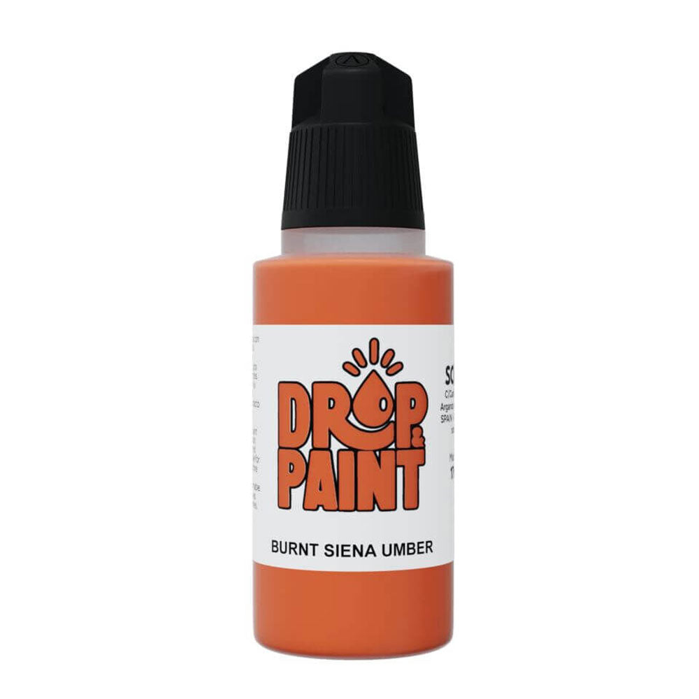 Scale 75 Drop and Paints Acrylic Paint 17mL (Burnt)