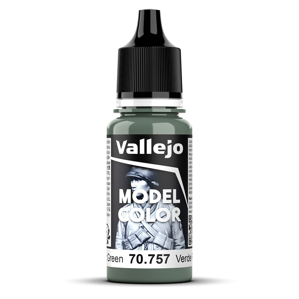 Vallejo Model Colour Acrylic Paint 18mL (Green)