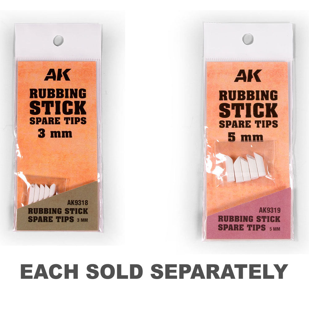 AK Interactive Square Tip Rubbing Stick