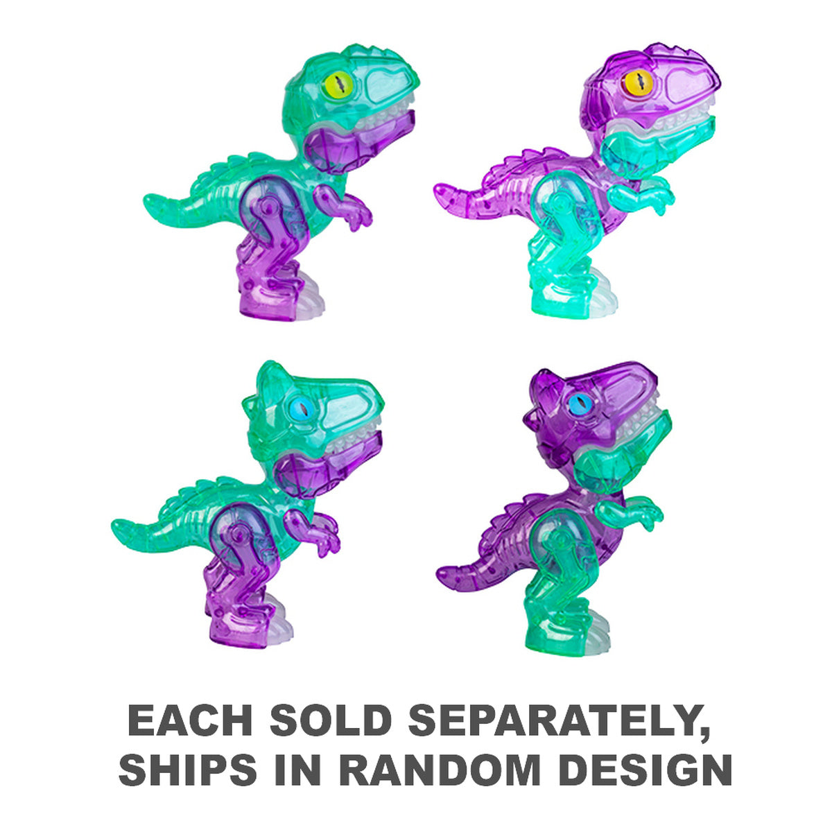 Glowing Skeletal Dino Toy