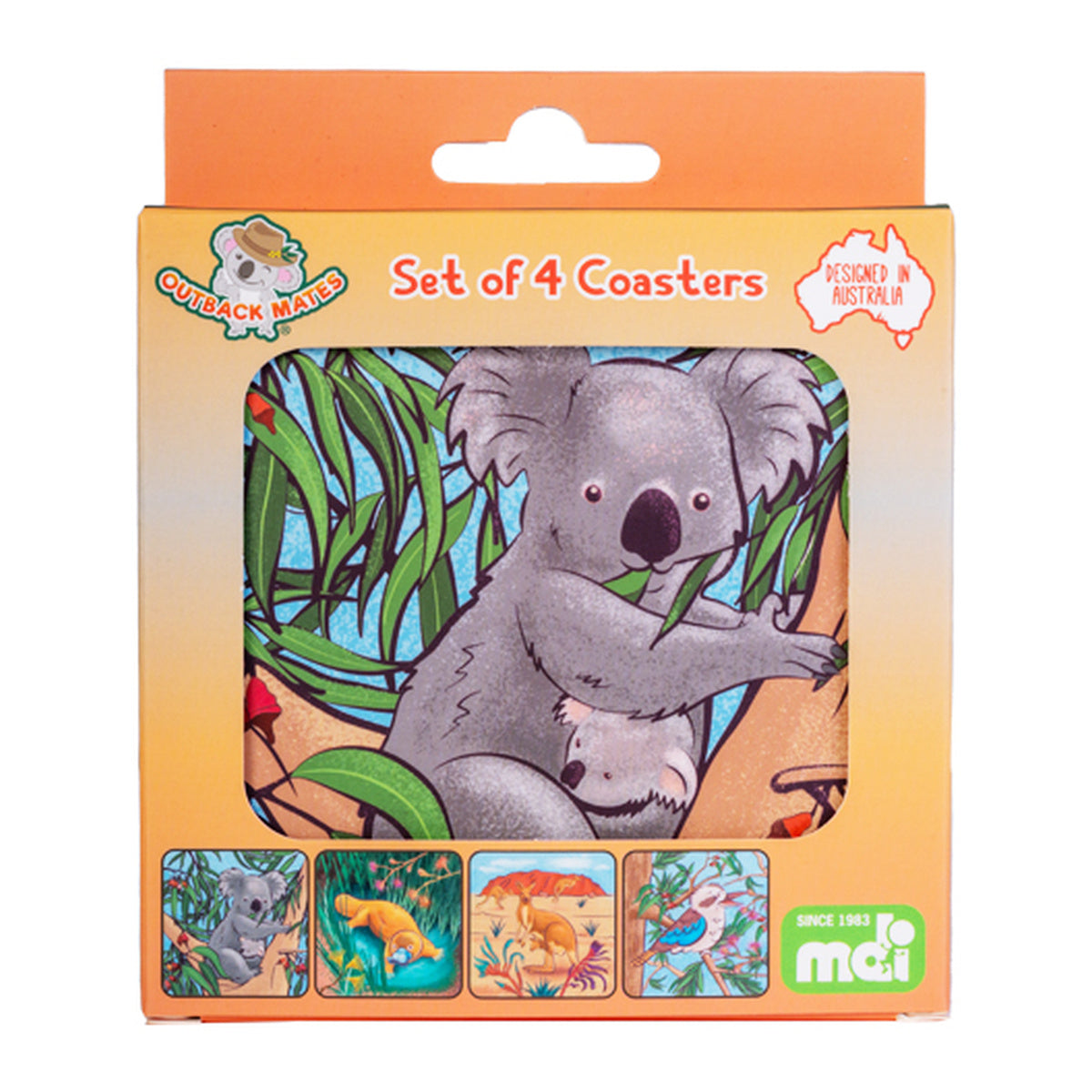 Australiana Coasters Set
