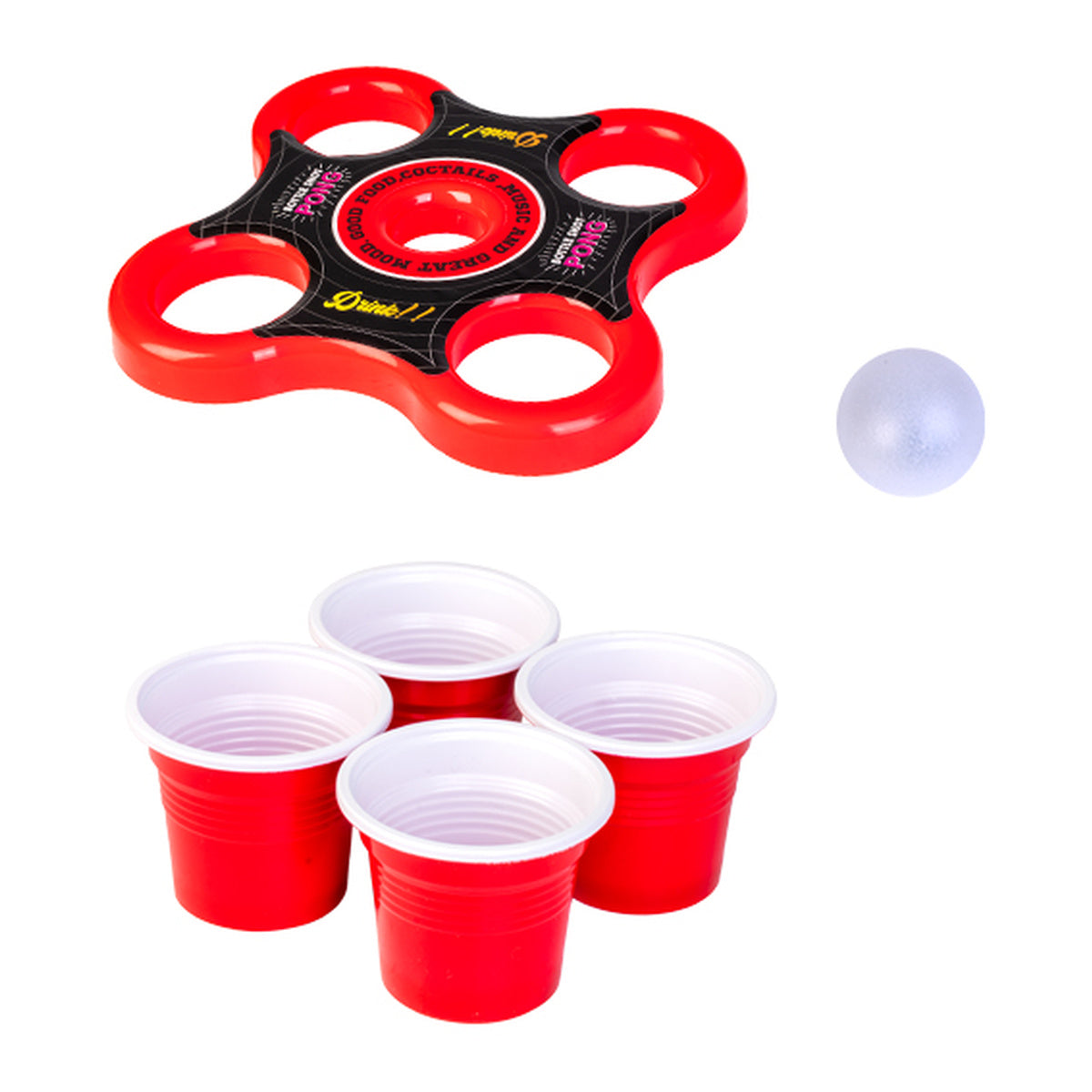 Ping Pong Bottle Shot Drinking Game
