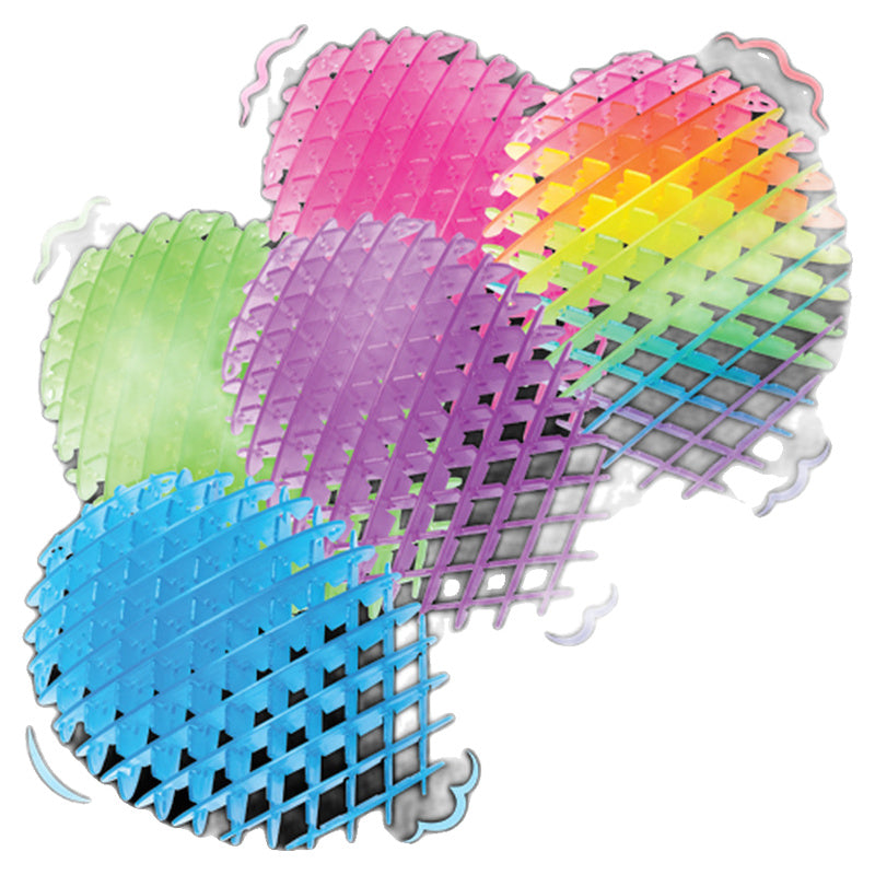Glow in the Dark Flexi Worm Toy (1pc Random)