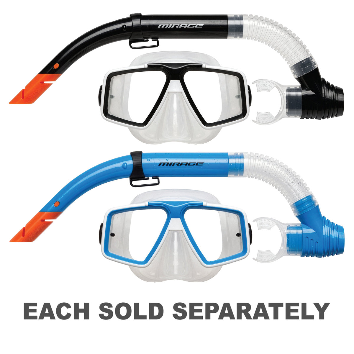 Voyager Adult Silitex Mask & Snorkel Set