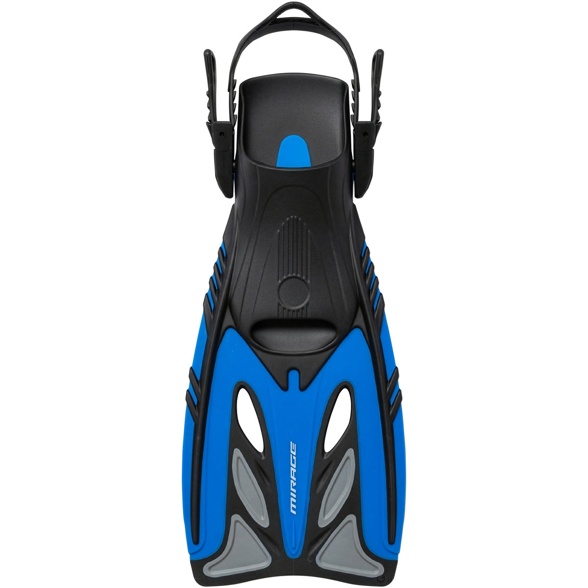 Crystal Adult Diving Fins (Blue/Black)