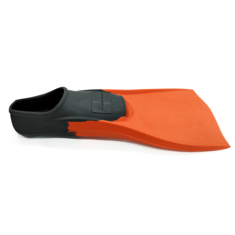 Long Blade Rubber Fins Small (Orange)