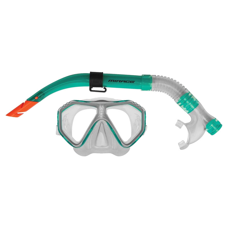 Caribbean Adult Silitex Mask & Snorkel Set