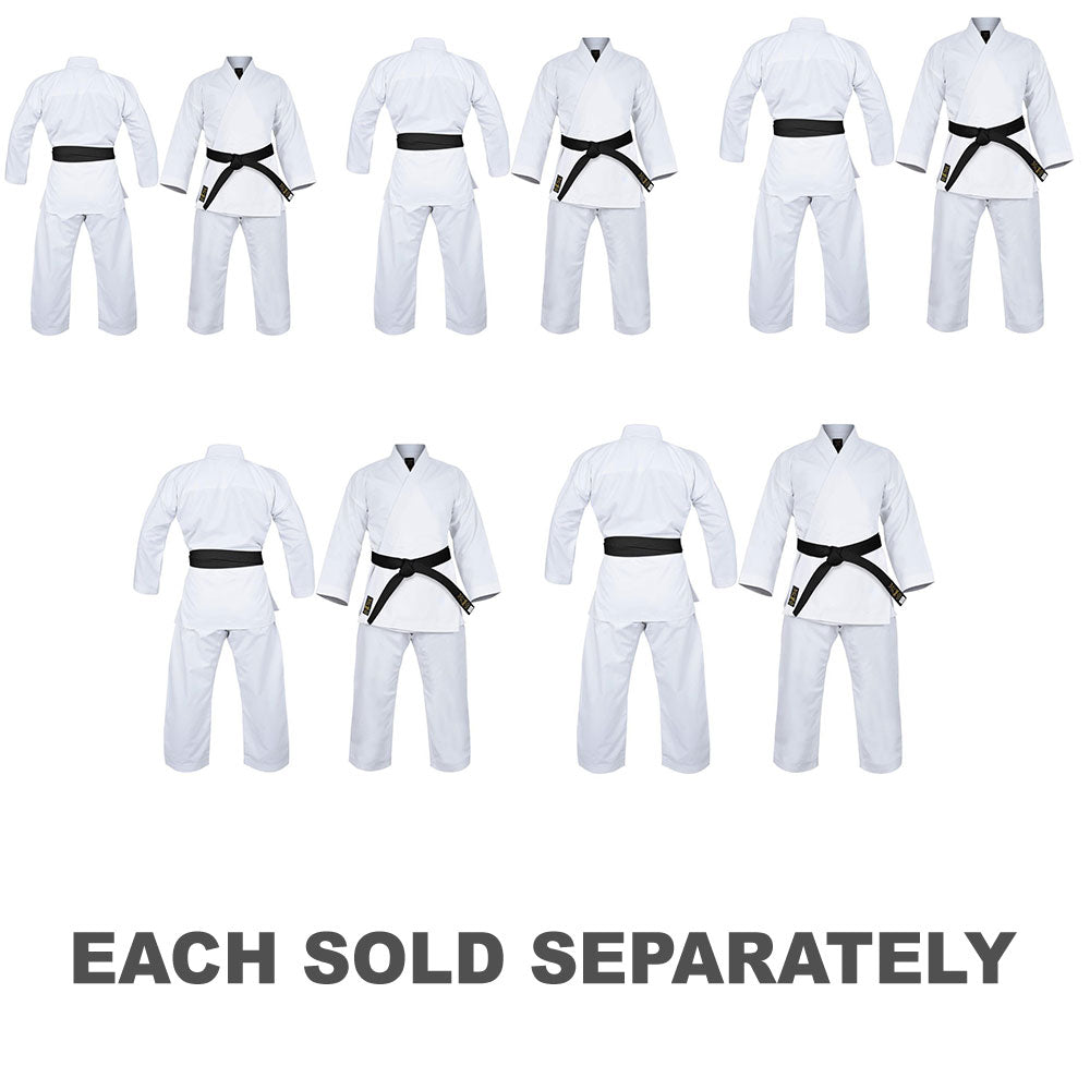 Yamasaki Gold Deluxe Brushed Canvas Karate Uniform 14oz