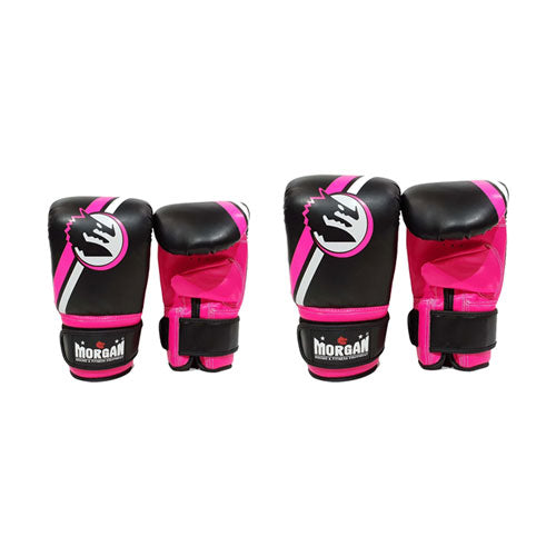 Morgan Classic Bag Mitts (Pink/Black)