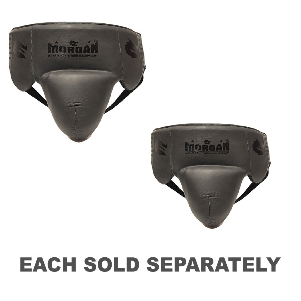 Morgan B2 Bomber Leather Groin Guard