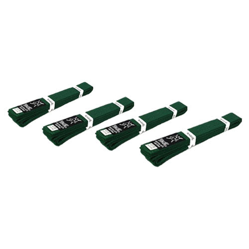 Yamasaki Deluxe Coloured Martial Arts Belts (Green)