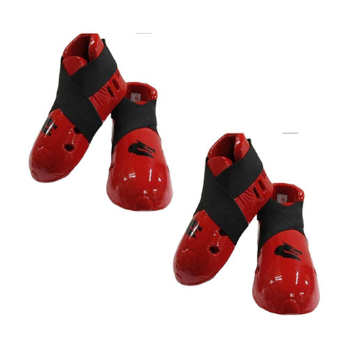 Morgan Dipped Foam Foot Guards (Red)