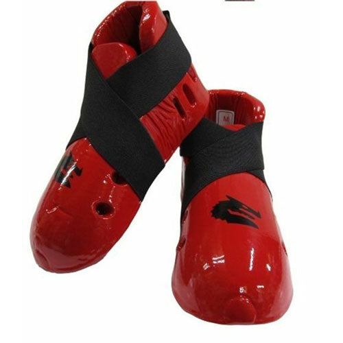 Morgan Dipped Foam Foot Guards (Red)