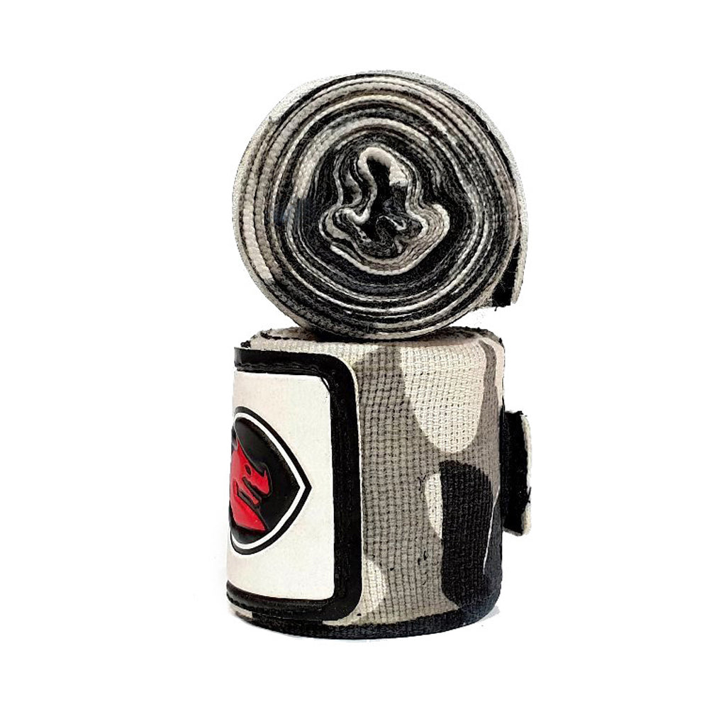 Morgan Camo Elastic Boxing Hand Wraps Pair (180"-4m)