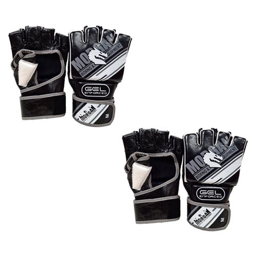 Morgan Aventus Gel MMA Hybrid Leather Bag Gloves