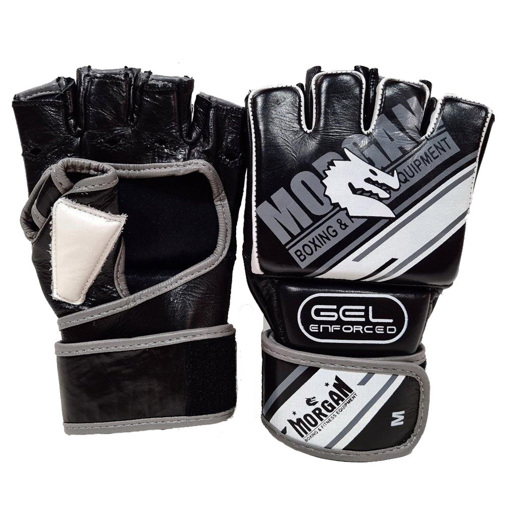 Morgan Aventus Gel MMA Hybrid Leather Bag Gloves