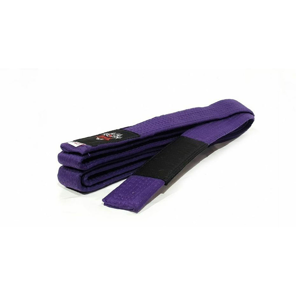 Morgan IBJJf Approved BJJ Purple Belt with Black Tip