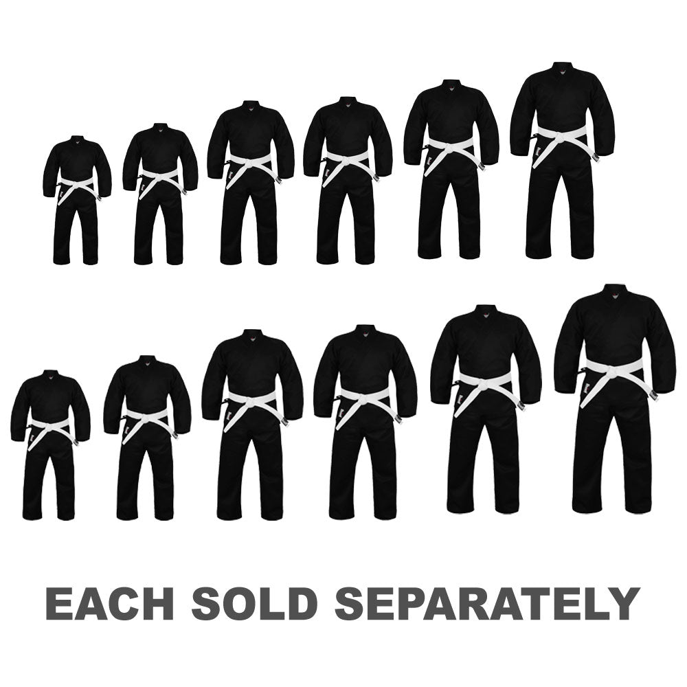 Dragon Karate Uniform 80oz (Black)