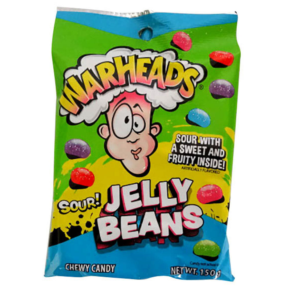 Warheads Sour Jelly Beans (12x150g)