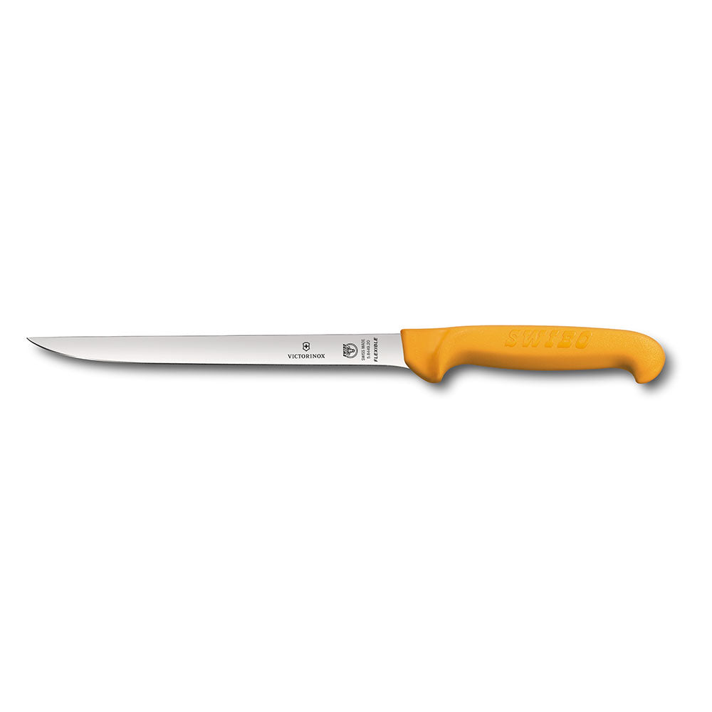 Narrow Handle Flexible Blade Knife (Yellow)