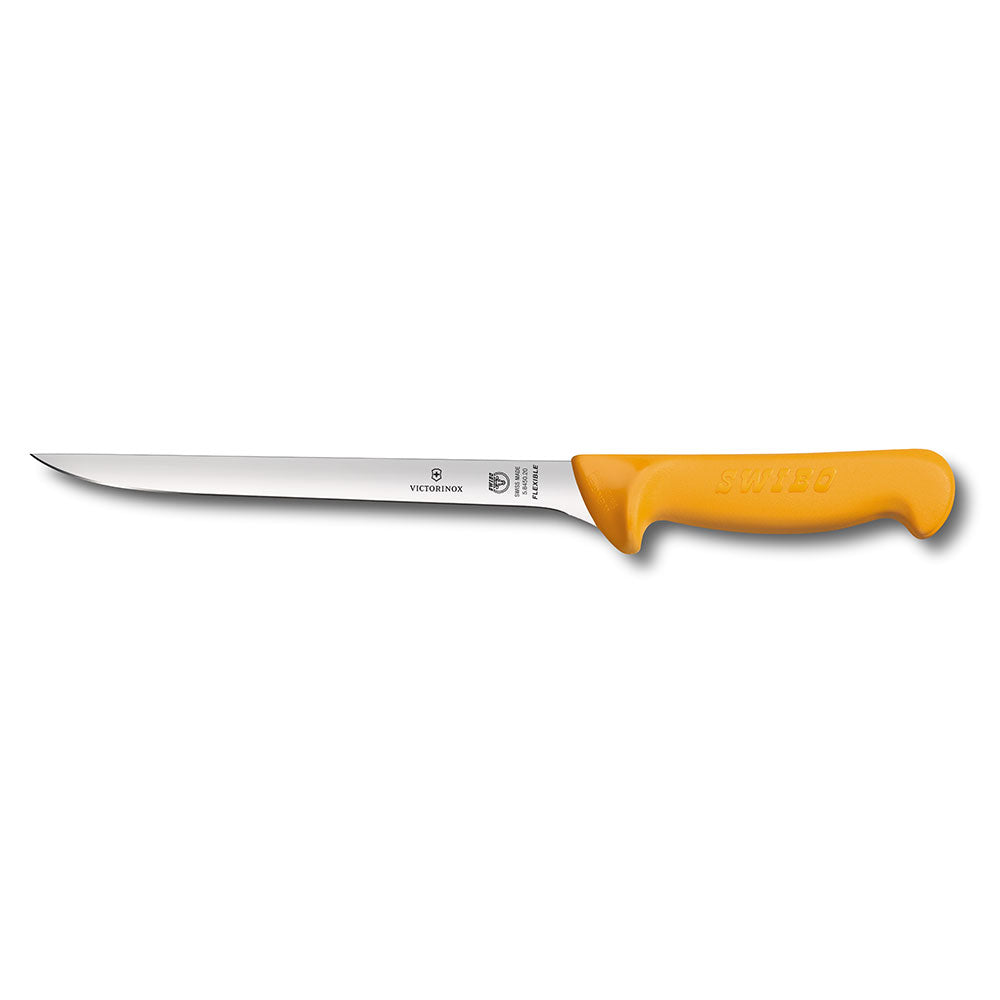 Narrow Handle Flexible Blade Knife (Yellow)