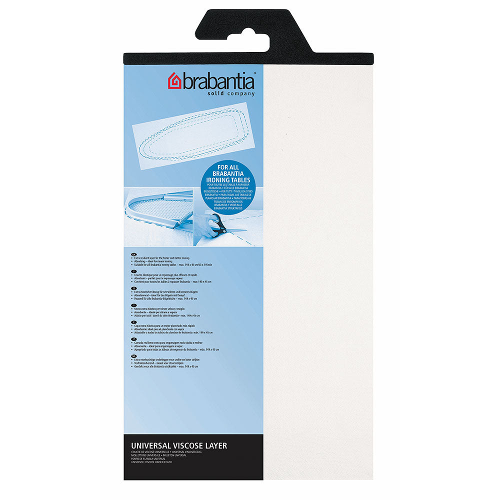 Ironing Table Replacement Felt White Underlay (135x49cm)