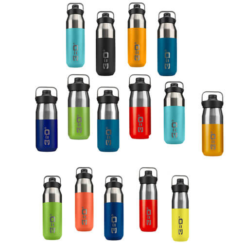 Insulated Wide Mouth Bottle w/ Sip Cap