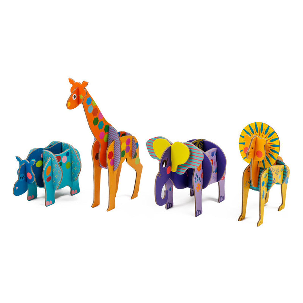 Eurekakids Jungle Animal 3D Construction