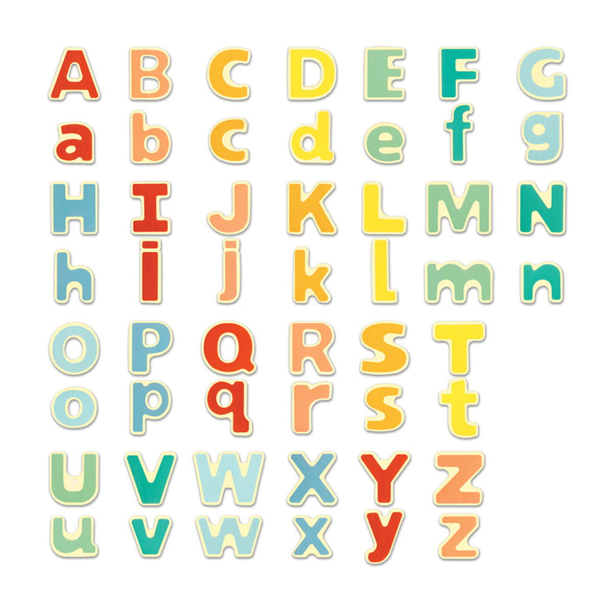 Hape Magnetic Letter Set 52pcs