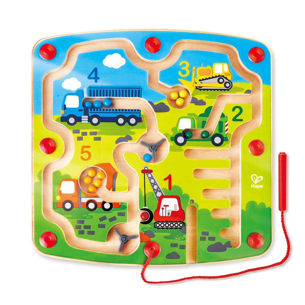 Hape Construction & Number Maze