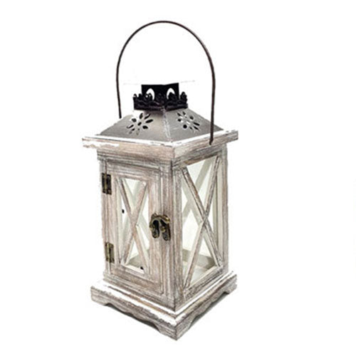 Classical Timber Candle Holder Lantern