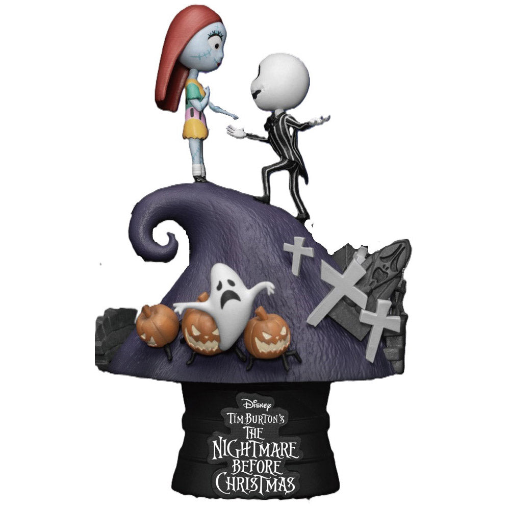 BK D Stage Nightmare Before Christmas Jack & Sally Figure