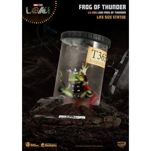Beast Kingdom Life Size Loki Frog of Thunder Statue