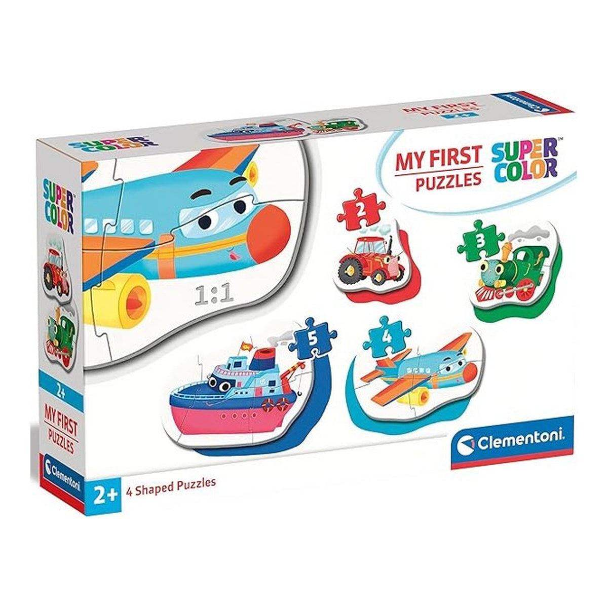 Clementoni My First Puzzles 4 Shaped Puzzles