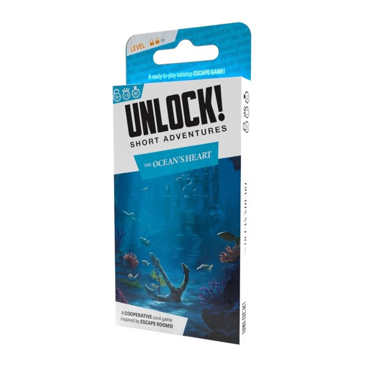 Unlock! Short Adventures #12 the Ocean's Heart Board Game