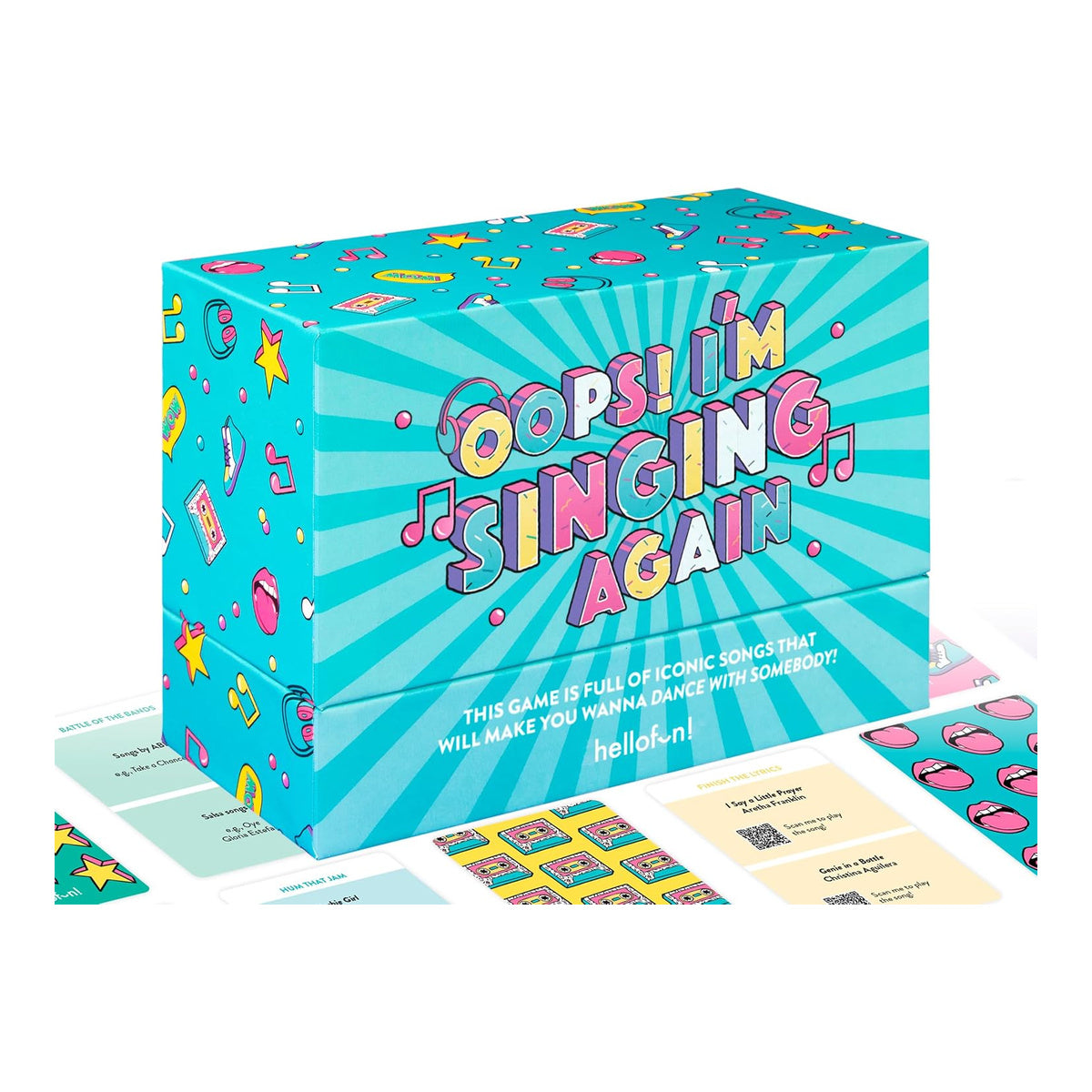 Oops I'm Singing Again Party Card Game