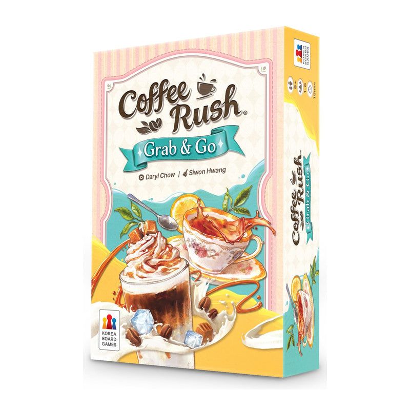 Coffee Rush Grab & Go Board Game