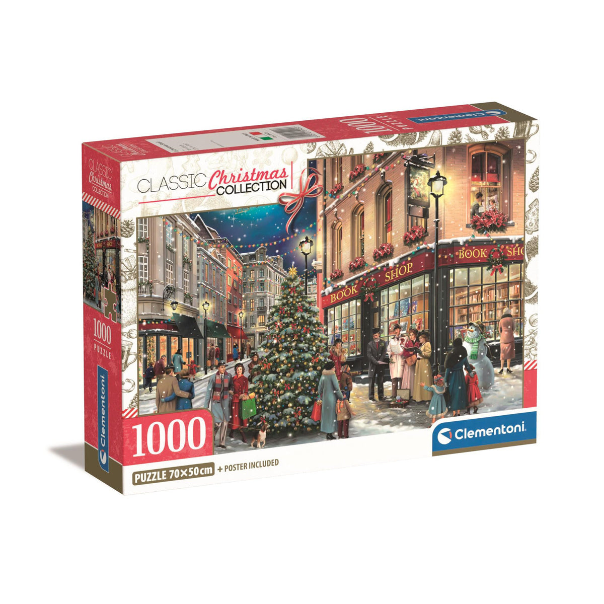 Clementoni Puzzle a Christmas Stroll 1000pcs