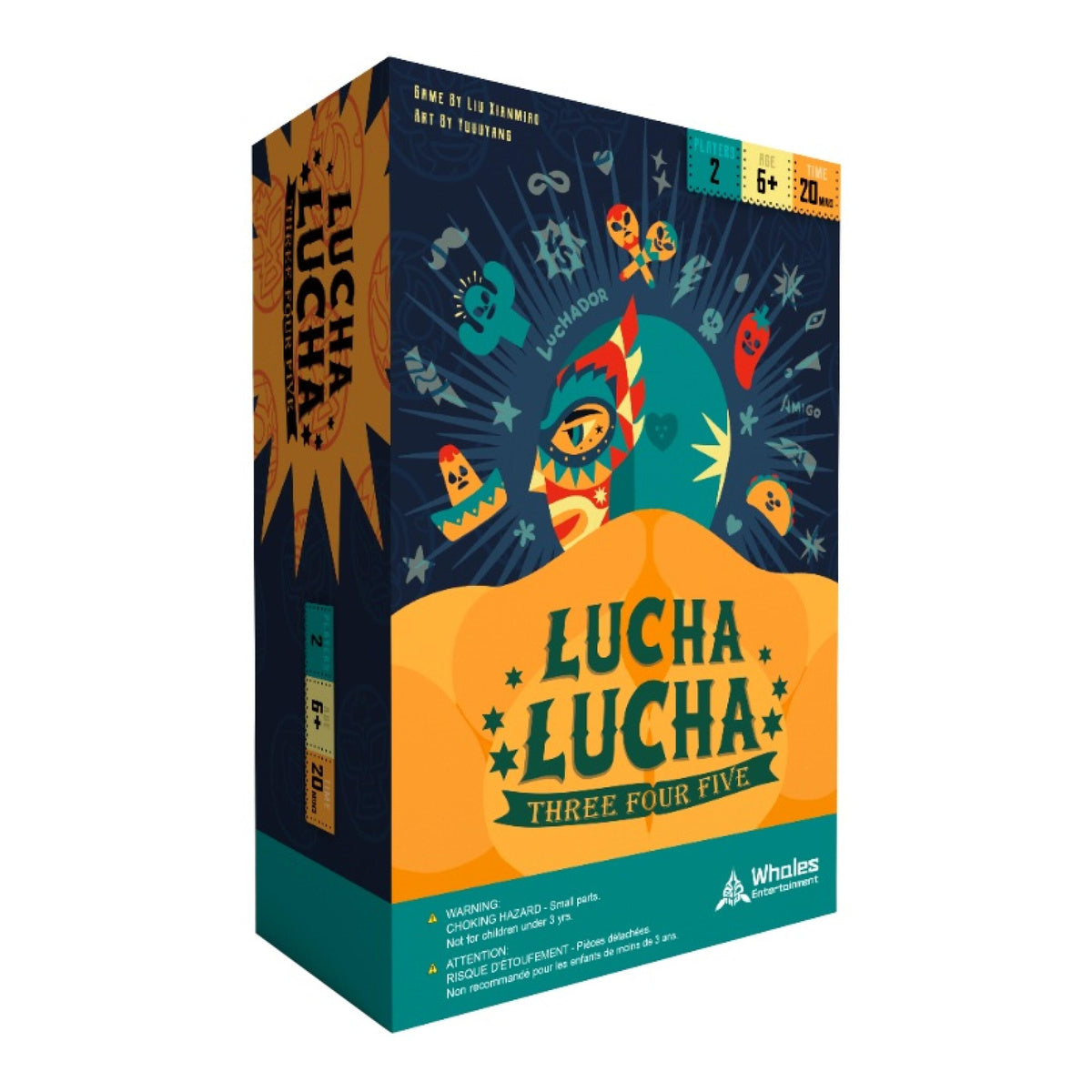 Lucha Lucha 345! Board Game