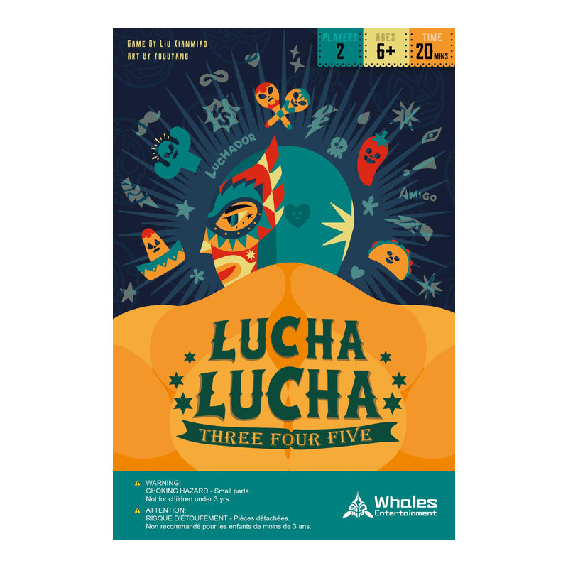 Lucha Lucha 345! Board Game