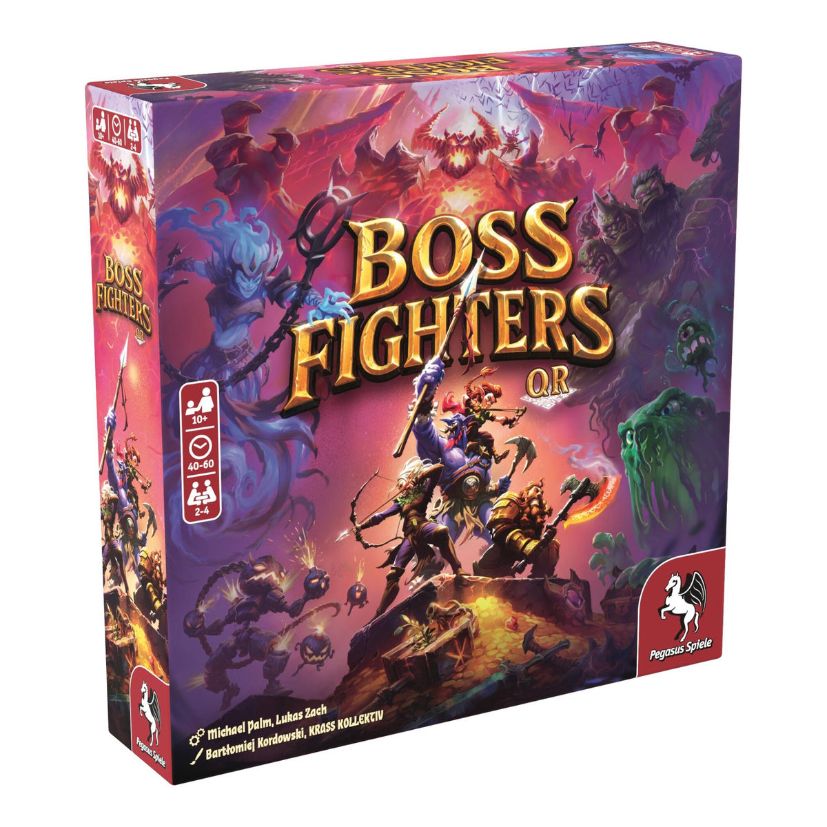 Boss Fighter QR Board Game