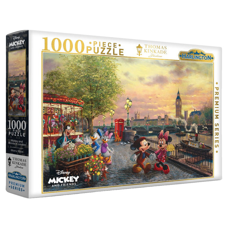 Thomas Kinkade Puzzle Disney Mickey and Minnie in 1000pcs