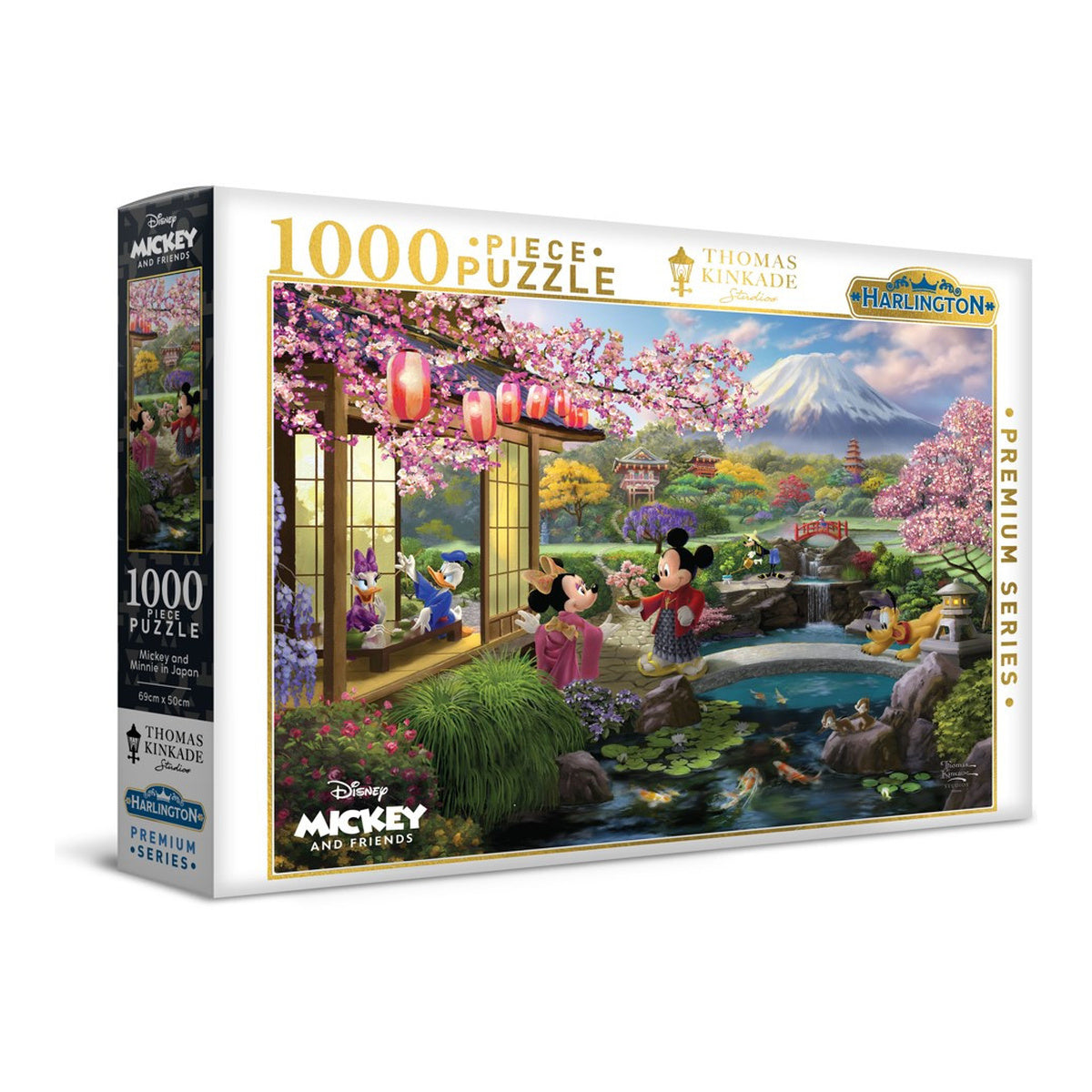 Thomas Kinkade Puzzle Disney Mickey and Minnie in 1000pcs