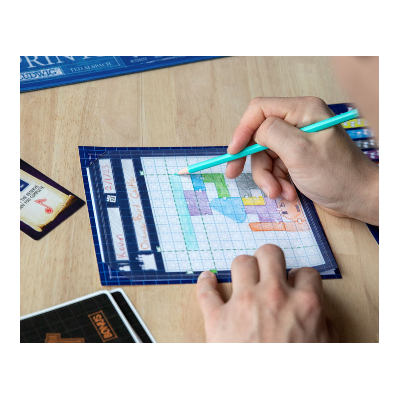 Blueprints of Mad King Ludwig Board Game
