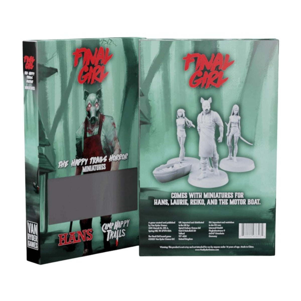 Final Girl Miniatures Happy Trails Horror