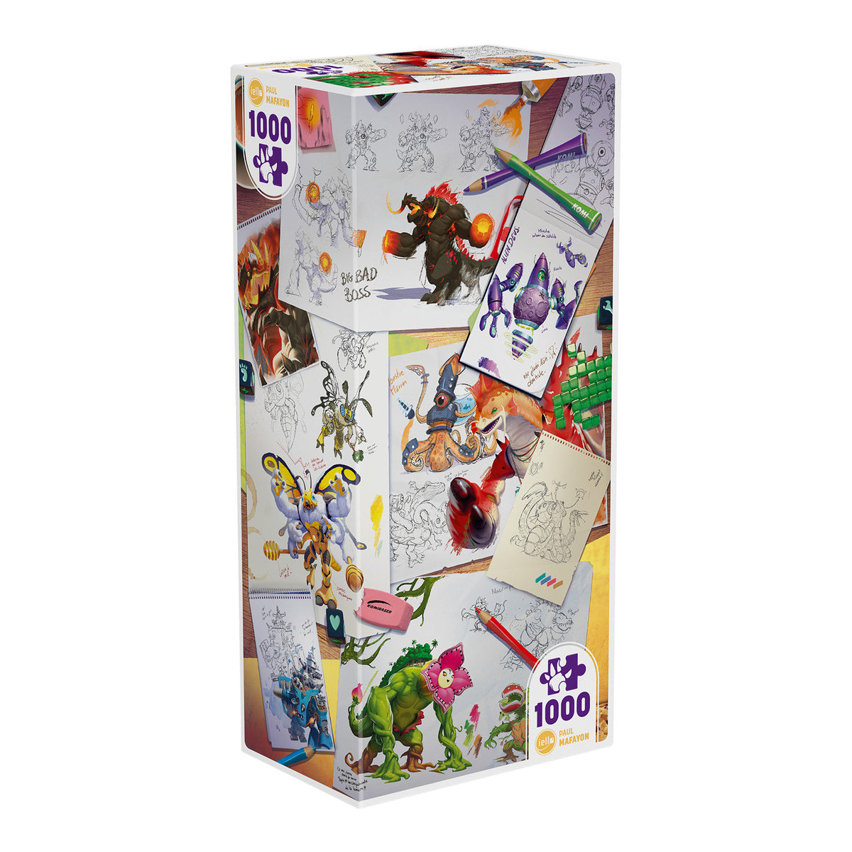 IELLO Puzzle Universe Making of Monsters #15 1000pcs