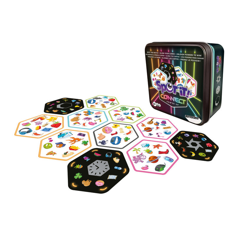 Spot It! Connect Power Up Board Game
