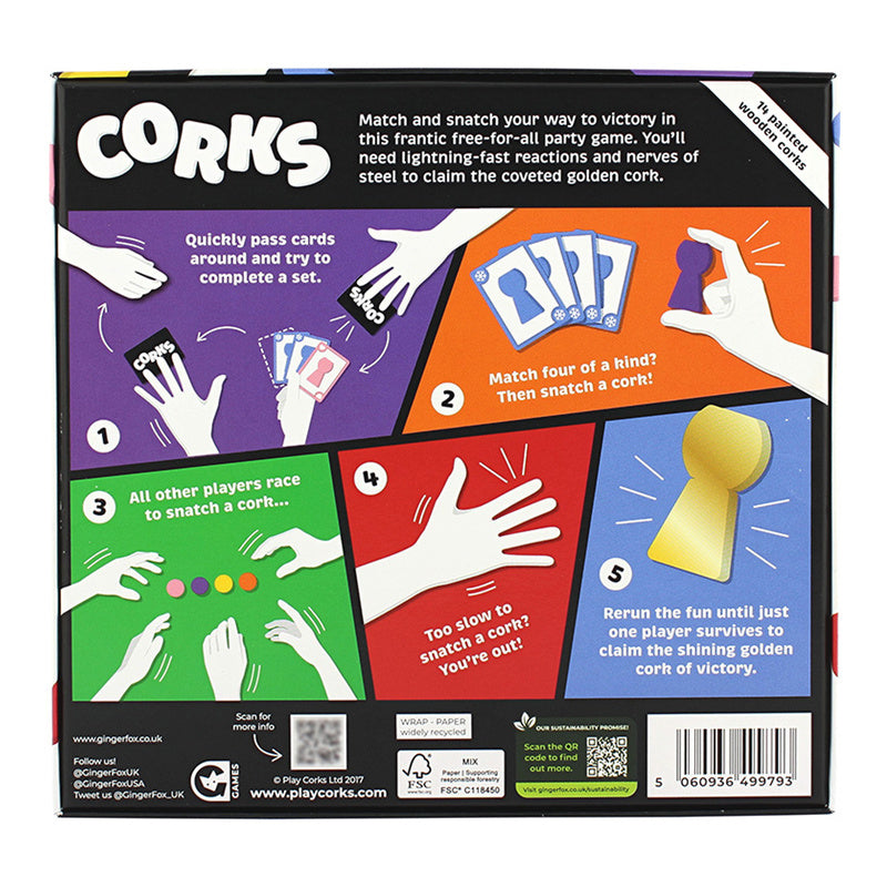 Corks Party Card Game
