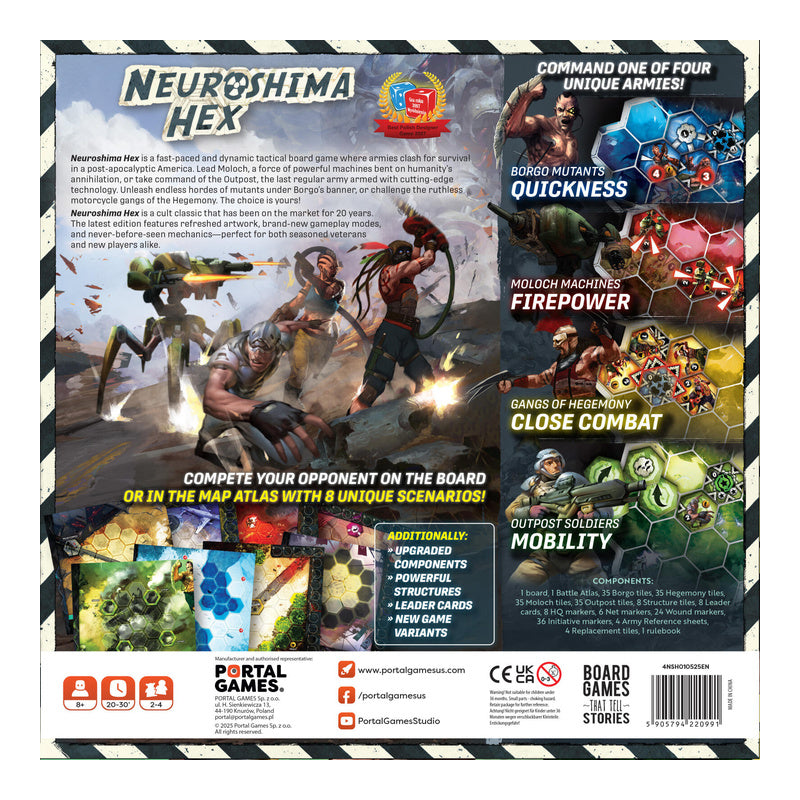 Neuroshima Hex Anniversary Edition Board Game